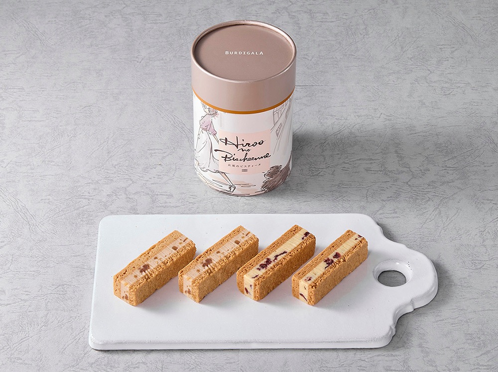 広尾のビスチィーヌ　アソート　4個(クランベリーチーズ＆マロングラッセ) h-011【常温】