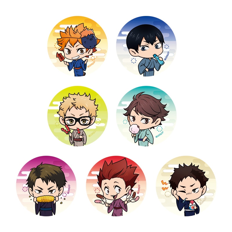 新品未開封　ハイキュー夏祭り　デフォルメフレークステッカー 新品未開封 ハイキュー夏祭り デフォルメフレークステッカー