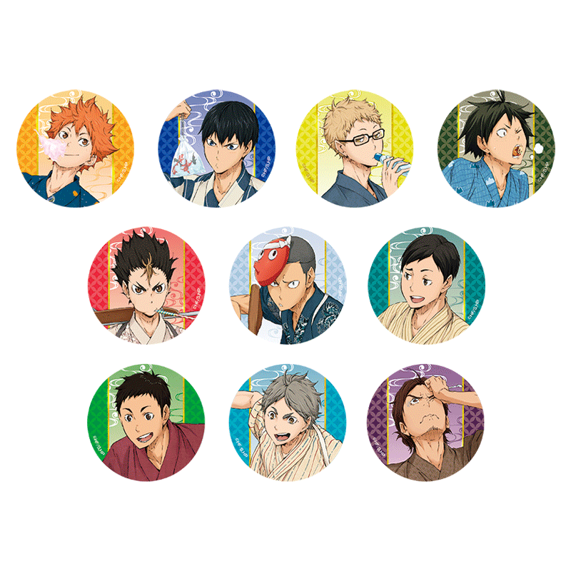 ハイキュー!! 夏祭り POP UP SQUARE 2025,浴衣,浴衣トレーディング缶