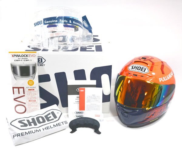 SHOEI X-14 KUJAKU クジャク Mサイズ 1/4まで値下げ！SHOEI X-14