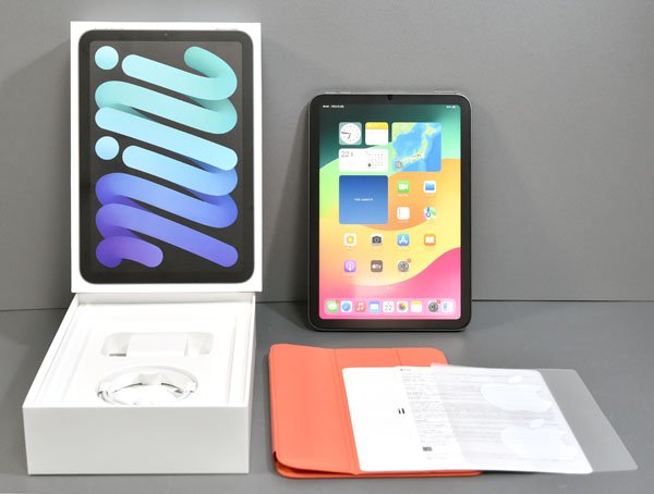 ☆元箱、カバー付！Apple アップル iPad mini 64GB 8.3インチ 第6世代 