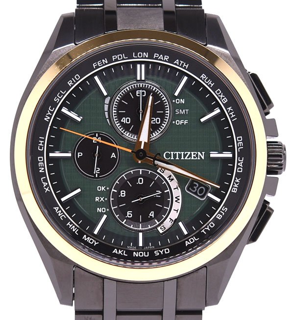時計 CITIZEN ATTESA H804-T018696 CITIZEN ☆良品【CITIZEN】シチズン アテッサ エコドライブ H804
