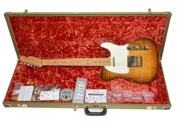 Fender Telecaster select 純正ハードケース付