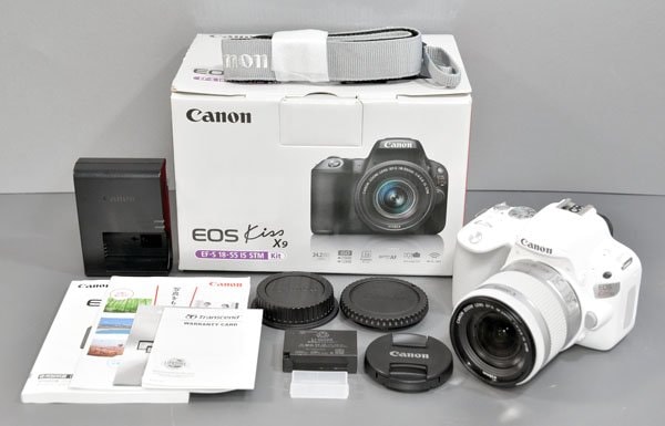 Canon キャノン EOS Kiss X9 ホワイト レンズキット 元箱有 元箱 Canon キャノン EOS Kiss X9 ホワイト レンズキット 元箱有 元箱