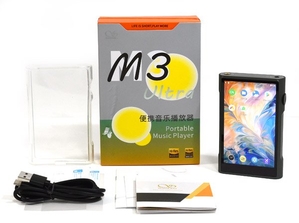 shanling M3 Ultra 未使用に近い　修理報告書あり 極美品SHANLING M3 Ultra ほぼ未使用動作確認済み