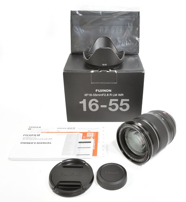 Fujifilm XF16-55mmF2.8 R LM WR 保護フィルタ付 Fujifilm XF16-55mmF2