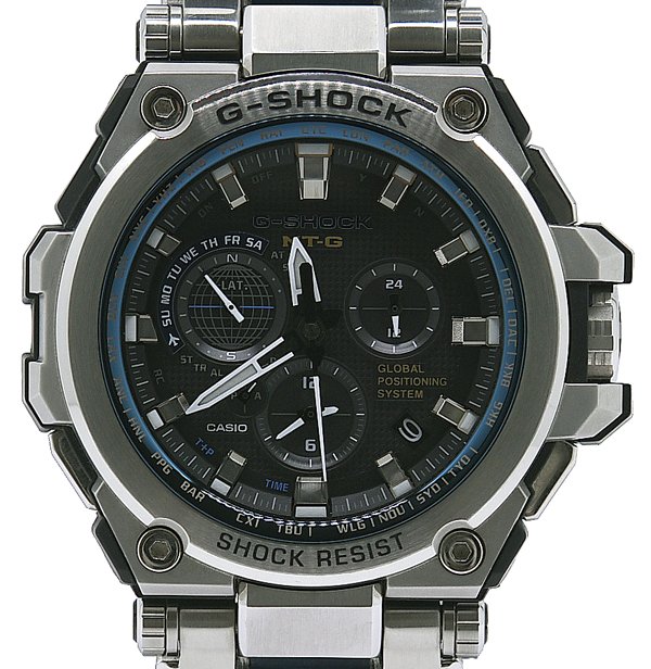 ☆美品！CASIO カシオ G-SHOCK ジーショック MTG-G1000D-1A2JF GPS 