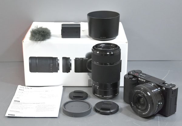 極美】SONY ZV-E10Y ダブルズームレンズセット