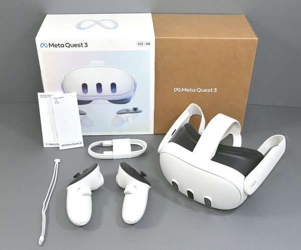 ☆元箱付！META QUEST 3 メタクエスト3 512GB VRヘッドセット☆ | 家電 