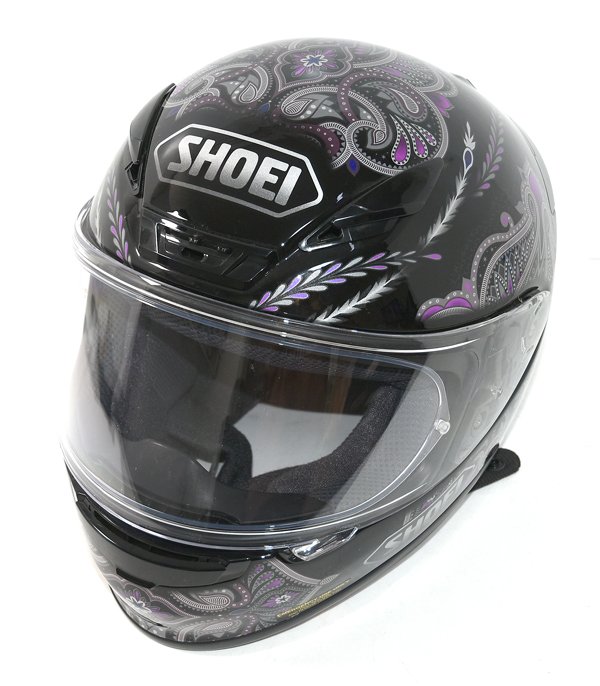 ショウエイ　Z-7　DUCHESS　【TC-5】黒/紫　サイズM Yahoo!オークション -「shoei z-7 duchess」の落札相場・落札価格