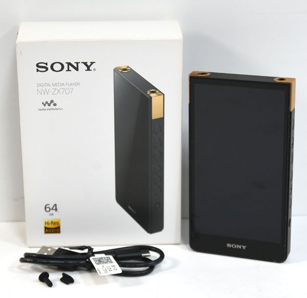 【超美品】 SONY ZX707 64GB ケース付き NW-ZX707 購入 | ポータブルオーディオプレーヤー ウォークマン