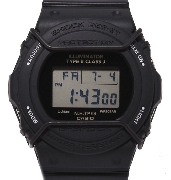 未使用】N.HOOLYWOOD G-SHOCK DW-5700NH-1JR