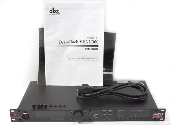 dbx スピーカー プロセッサー VENU 360 新品未使用品4 ☆美品！DBX ディービーエックス DRIVERACK VENU 360 スピーカー