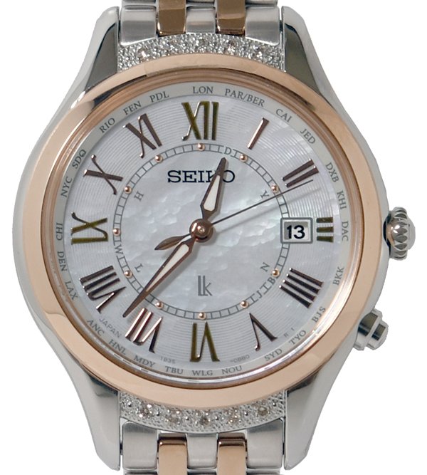 ☆新品同様！SEIKO セイコーLUKIA ルキア Lady Diamond SSVV054