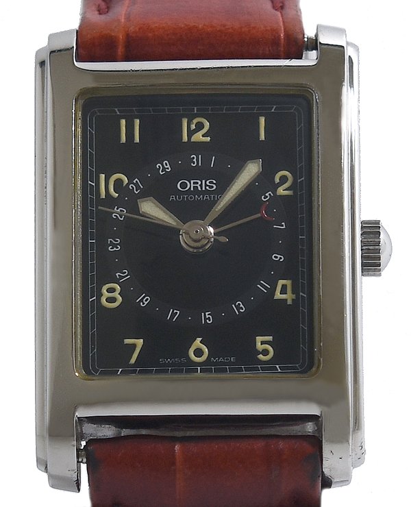 [極美品]オリス ORIS 7465B ポインターデイト 自動巻 極美品]オリス ORIS 7465B ポインターデイト 自動巻 - メルカリ