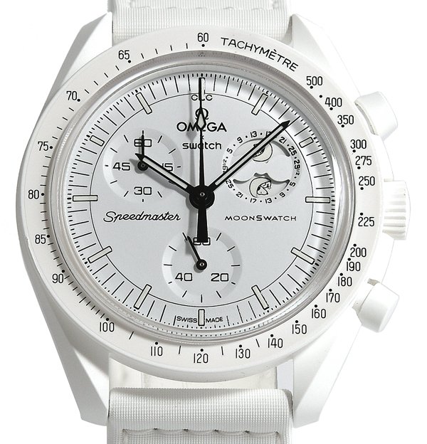 ☆箱保付！極美品！Swatch × OMEGA スウォッチ × オメガ ミッション  