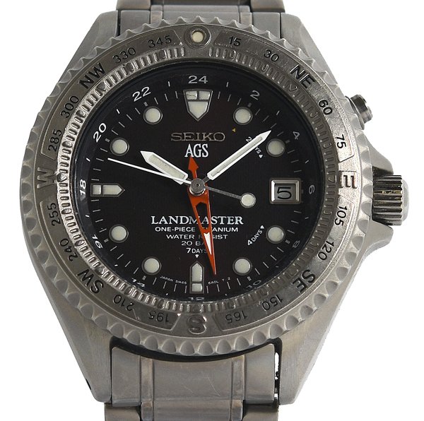 SEIKO セイコー　ランドマスター　5M45-6A00　AGS　純正ブレス SEIKO セイコー ランドマスター 5M45-6A00 AGS 純正ブレス