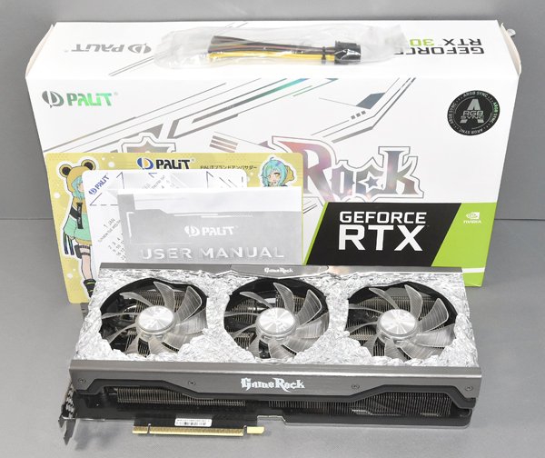 palit RTX3070 gamerock oc 8gb（ジャンク品） palit RTX3070 gamerock oc 8gb（ジャンク品） Palit GeForce
