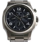 �����ʡ�SEIKO �������� BRIGHTZ �֥饤�� ��ȥ����顼�� SAGN015 4S27-00B0 �ͥ��ӡ�ʸ���� ��ư���� ��󥺡�