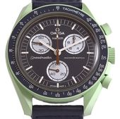 �����Ӹ򴹺ѡ�Ȣ���ա����ʡ�OMEGA �� SWATCH ���ᥬ �� �������å� ����ܥ�ǥ� MISSION ON EARTH SO33G100 �������� ��󥺡�