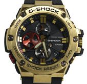 ��̤���ѡ�CASIO ������ G-SHOCK ��������å� G-STEEL Ȭ¼�ݥ����ͥ��㡼��ǥ� GST-B100RH-1AJR ���ȥ����顼 ��󥺡�
