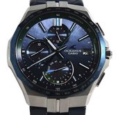 ��Ȣ���ա������ʡ�CASIO ������ OCEANUS �������ʥ� Manta Japan Indigo ������ OCW-S5000APL-2AJF ���ե����顼 ��󥺡�