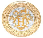 �����ʡ�̤���ѡ�HERMES ����᥹ �⥶���� �����󥭥�ȥ� �ǥ����ȥץ졼�� ������� ����ȥץ�å��� 32cm �绮��