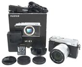 ����Ȣ������ա�FUJIFILM �ٻΥե���� X-E1 �ߥ顼�쥹 �ǥ��������ե���� XC16-50mm F3.5-5.6 OIS��