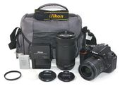 ����å����3,662�� ���եȥ������� Nikon �˥��� D5600 ���֥륺���७�å� 18-55mm 70-300mm �ǥ��������ե���� ����