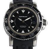 ���� MONTBLANC ���֥�� �ޥ�����������ƥå� 7035 �֥�å�ʸ���� �ǥ��� ��ư���� ���
