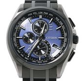 Ȣ���� ���� CITIZEN �������� ATTESA ���ƥå� AT8044-72L H804-T020232 LIGHT in BLACK 2016 BLUE EDITION �������ɥ饤�� ���