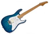 �ϡ��ɥ������� T��s guitars �ƥ����������� DST-CLASSIC24 Custom Trans Blue Barst ���쥭������
