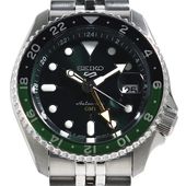Ȣ���� ���� SEIKO �������� 5SPORTS SBSC019 4R34-00A0 SKX ���꡼�� �ᥫ�˥���GMT ���꡼��ʸ���� ��ư���� ���