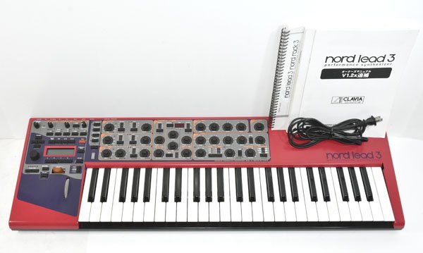 美品 動作確認済 Clavia Nord Lead 初代 シンセサイザー 49鍵 美品 動作確認済 Clavia Nord Lead 初代 シンセサイザー 49鍵 美品