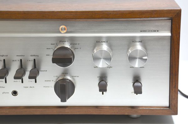 名機 ラックスマン CL35 MK-Ⅲ 真空管アンプ 管球式コントロール