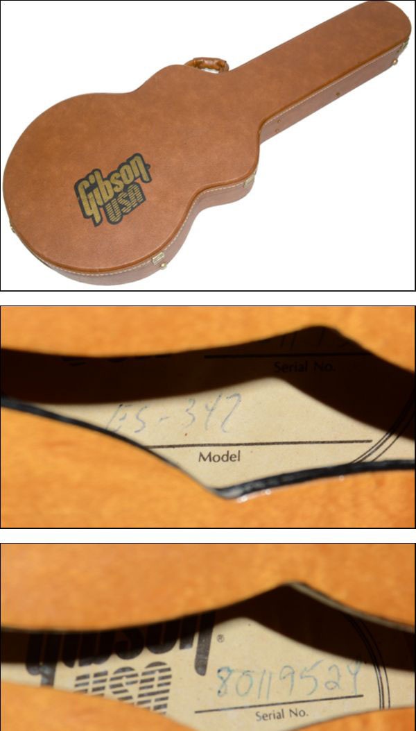 ���ϡ��ɥ������ա�Gibson ���֥��� ES-347 ���ߥ��� ���������ƥ��å���������
