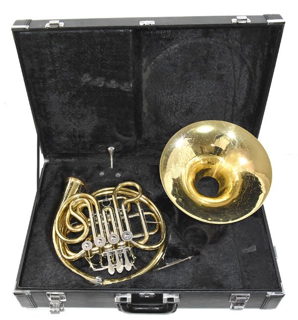 現金特価！★メンテナンス済！ハードケース付！YAMAHA ヤマハ YHR-567D YHR 567D ホルン 金管楽器★ | 楽器,管楽器 ...
