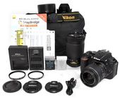 �����ò��������������Хåƥ꡼2���ա�Nikon �˥��� D5600 ���֥륺���७�å� 18-55mm 70-300mm �ǥ��������ե���� ���ʡ���