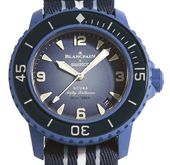 �����ò�������̵����̤���� Swatch �� Blancpain �������å� �� �֥��ѥ� �ե��եƥ��ե����ॹ SO35A100 ��ư���� ���