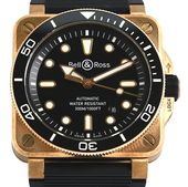 �����ò�������̵����̤���� Bell��Ross �٥������ DIVER BLACK BRONZE BR03A-D-BL-BR/SRB ��������999�� ��ư���� ���