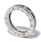 �����ò�������̵����BVLGARI �֥륬�� B-zero 1 1�Х�ɥ�� 750 K18WG ��51 11�� 6.7g