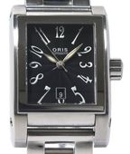 �����ò�������̵�������� ORIS ���ꥹ RECTANGULAR �쥯���󥮥�顼 7526 �ǥ��� ��ư���� ��ǥ����� 