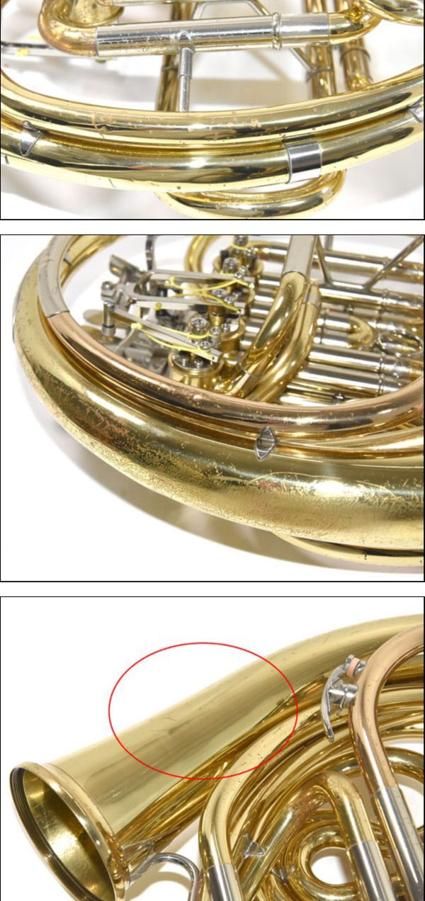 現金特価！★メンテナンス済！ハードケース付！YAMAHA ヤマハ YHR-567D YHR 567D ホルン 金管楽器★ | 楽器,管楽器 ...