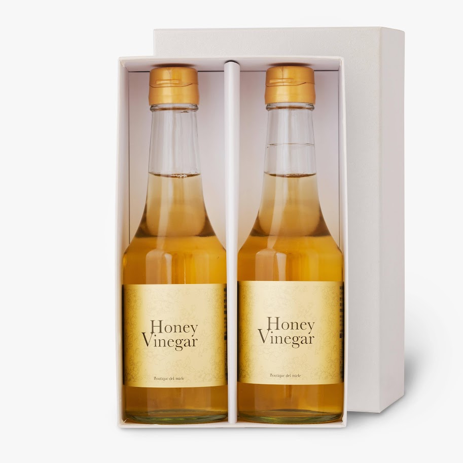 【お祝いに】honey vinegar 2本セット ギフト箱あり