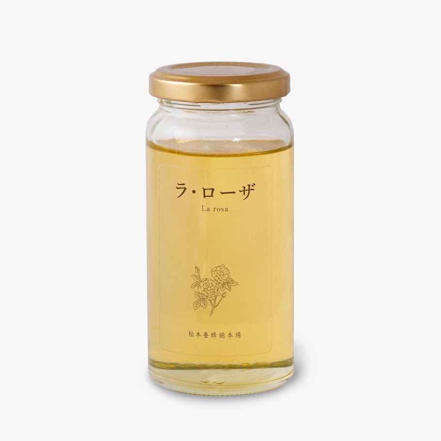 ラ・ローザ ～会津産バラの香るはちみつ～　180g