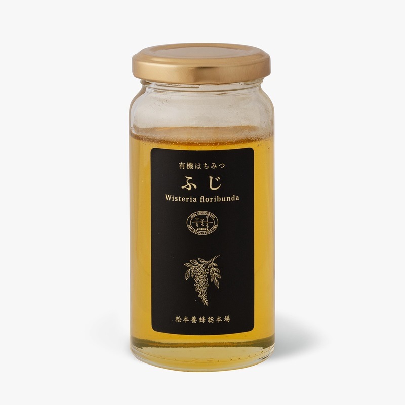 【アウトレット5%OFF】 JONA認証 有機はちみつ　ふじ 180g