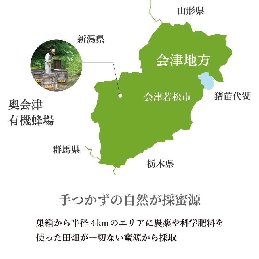 国産有機はちみつ180g 2点セット(きはだ・レーズン)