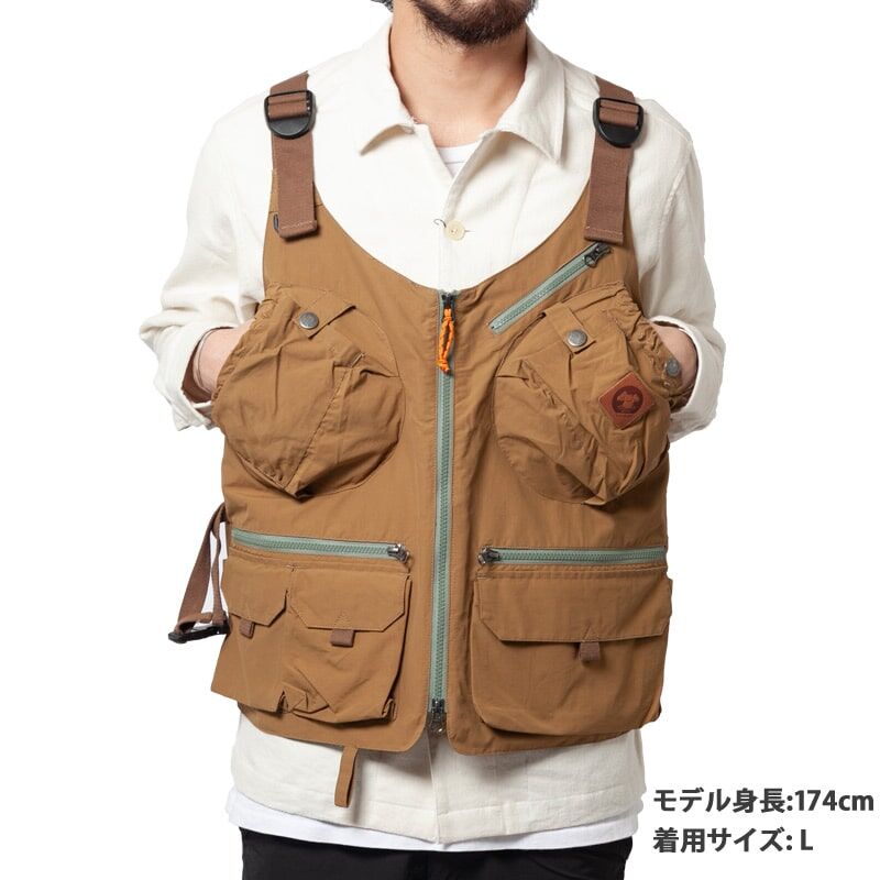 grn outdoor TEBURA VEST21 (BEIGE)
