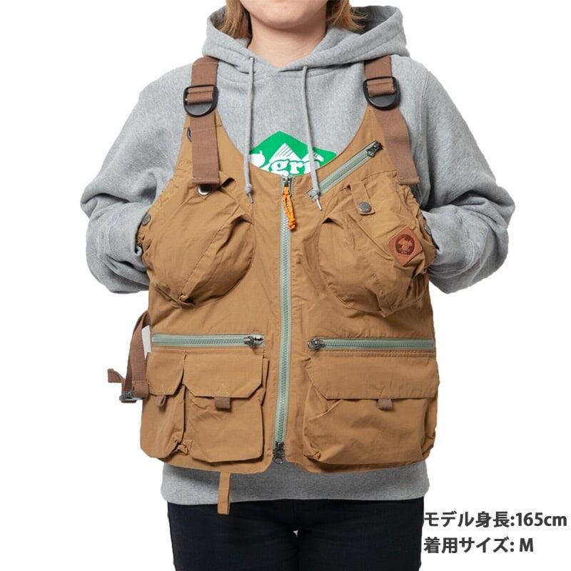 grn outdoor TEBURA VEST21 (BEIGE)