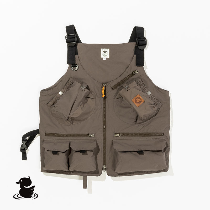 grn outdoor TEBURA VEST21 (GLAY)